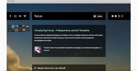 Focus Joomla Template
