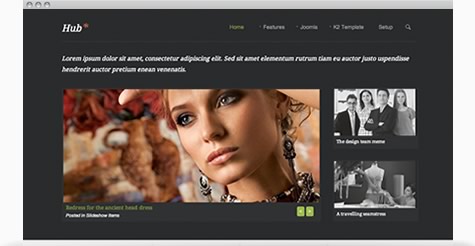 Hub Joomla Template