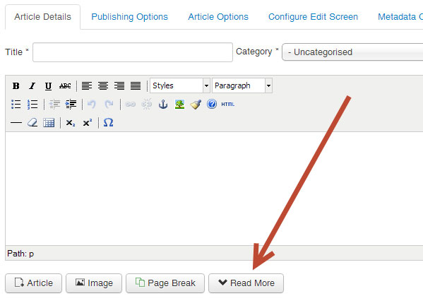 Joomla3 read more button