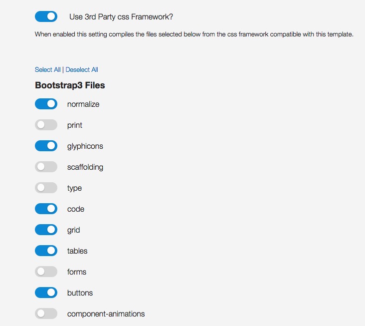 bootstrap selector