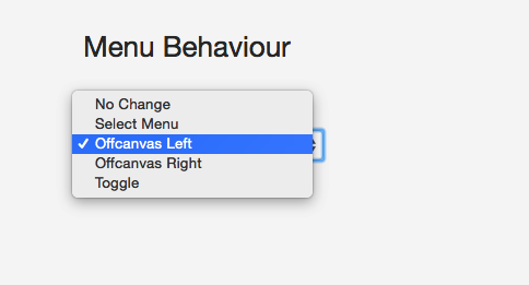 responsive menus