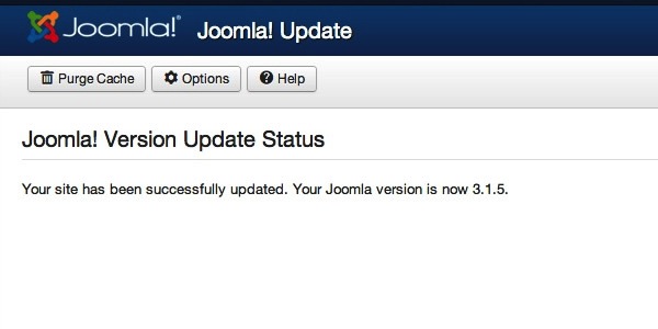 joomla-update-success