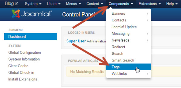 select tag component