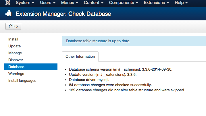 database-updated