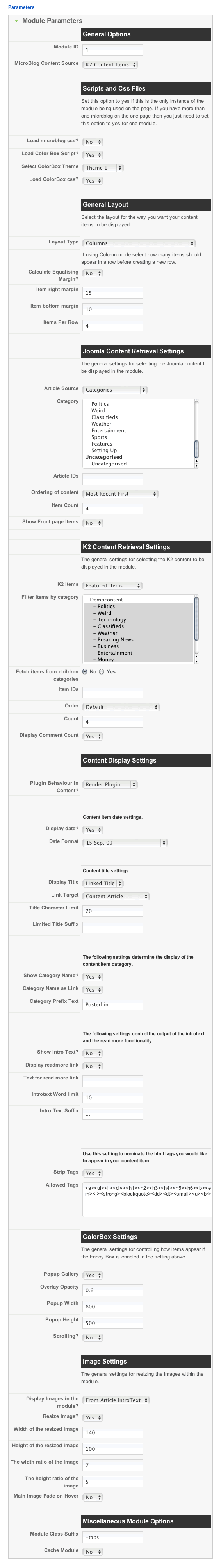 newstreamMicroblogTabsettings