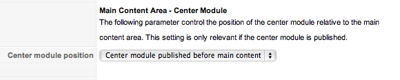 CenterModule