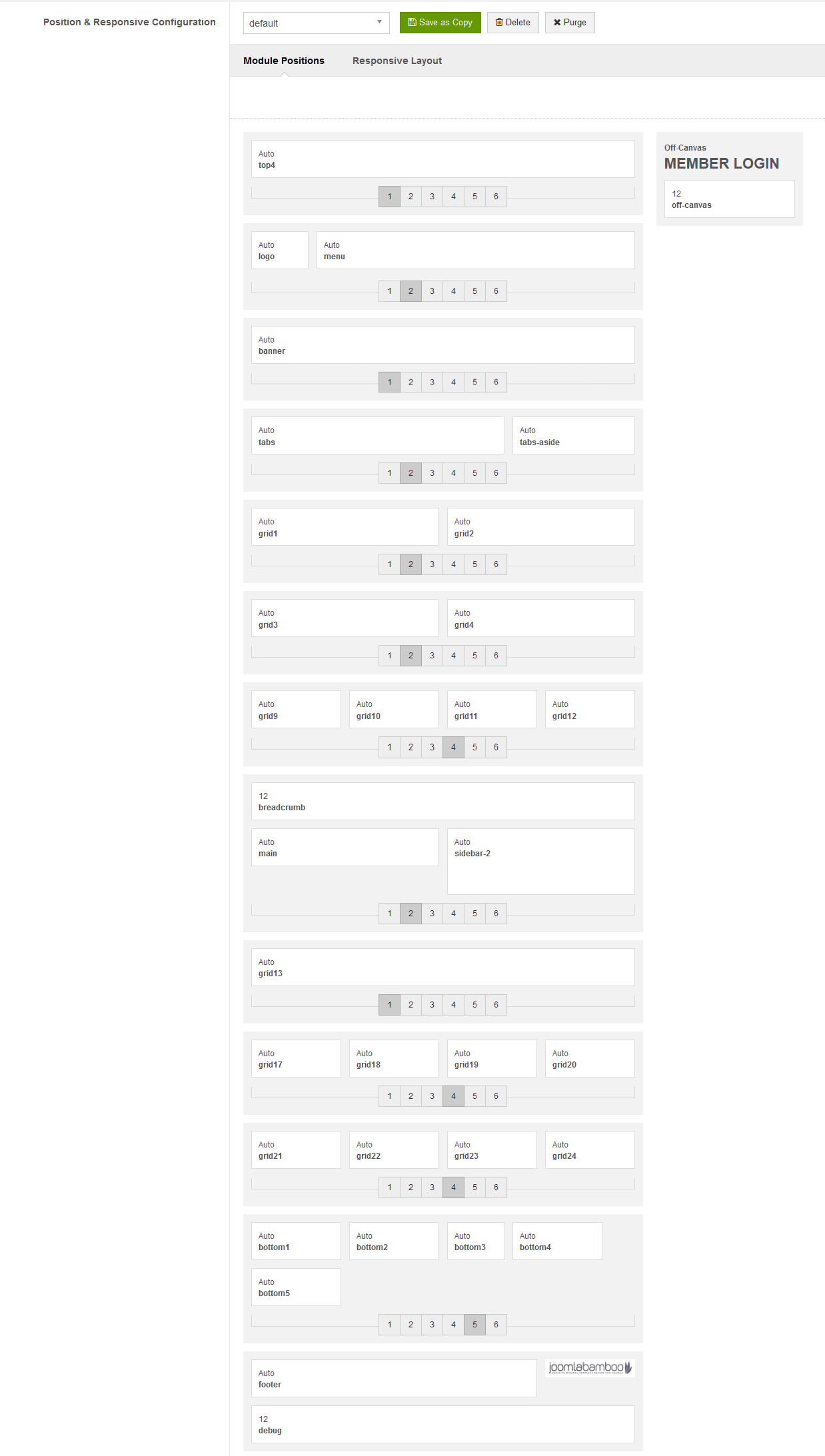 newstream2 module positions