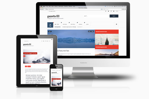 Gazetta responsive