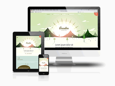 Arcadia responsive